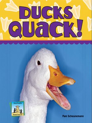 cover image of Ducks quack!